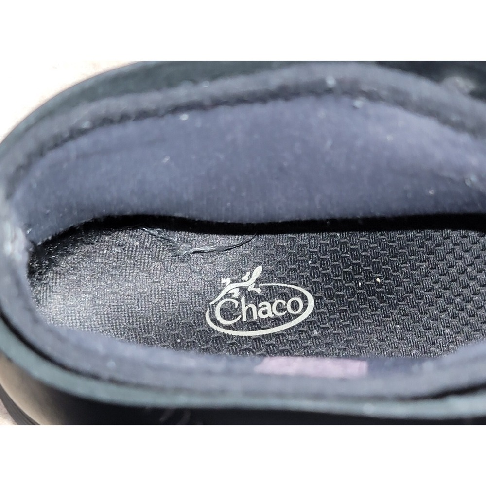Chaco Dixon Men's Black Leather Mid Casual Comfort Chukka Boots Size 8 - Picture 10 of 11